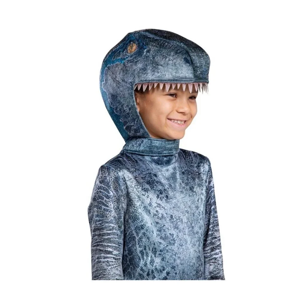 Disguise Jurassic World Blue Classic Child  Costume Sz (3T/4T)